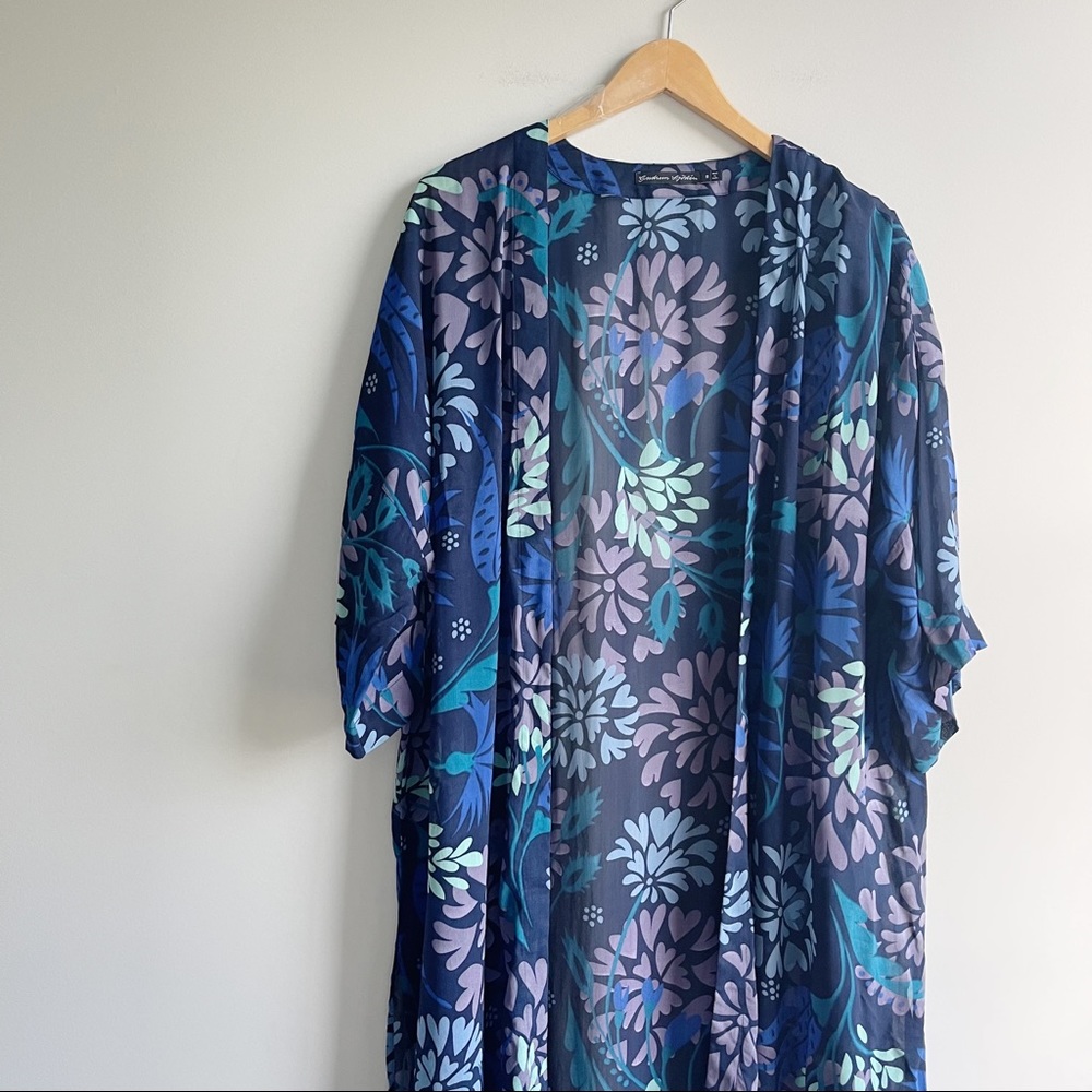Gudrun Sjoden | Blue Floral Duster